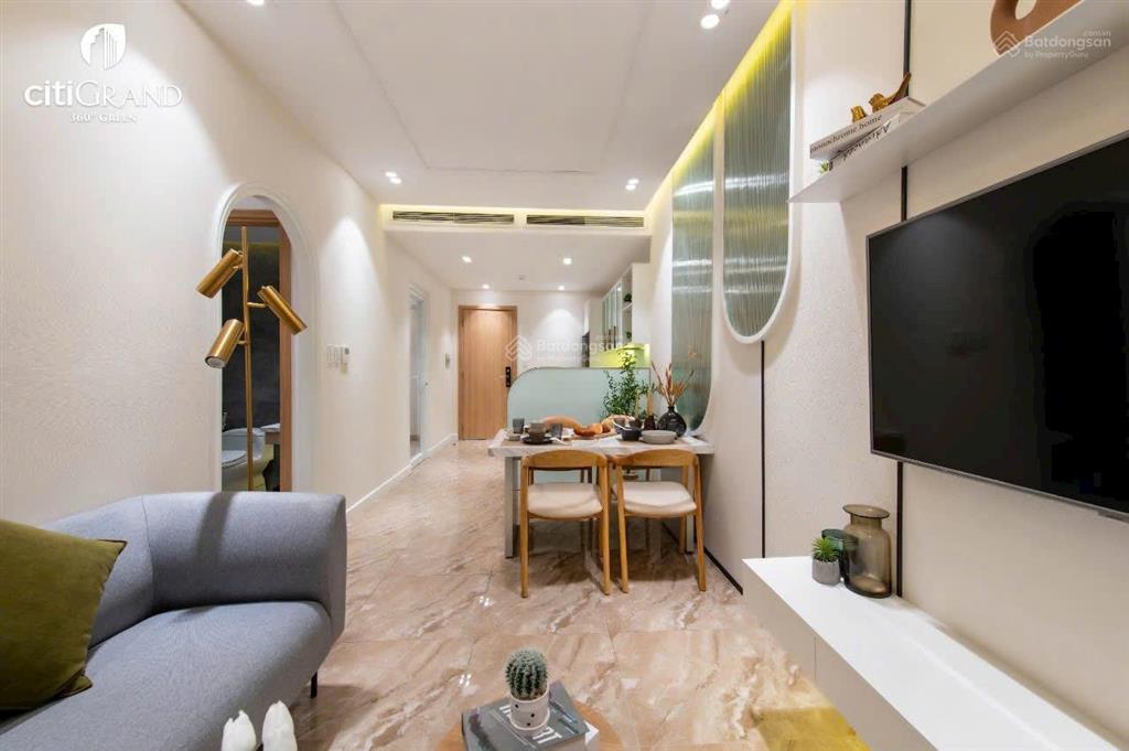 Căn hộ citigrand 2pn  2wc 3,1 tỷ tầng đẹp, view mát