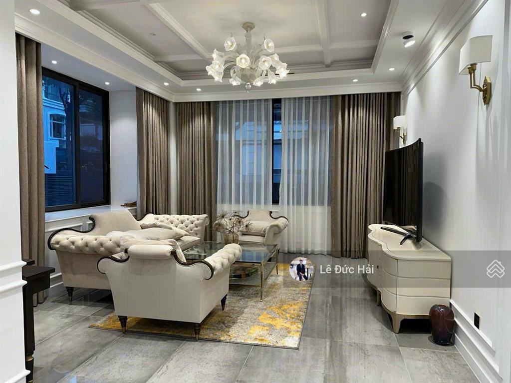 Biệt thự đơn lập nhà đẹp cao cấp 4pn có hồ cá cho thuê, giá chỉ 110 triệu/tháng, vào ở ngay