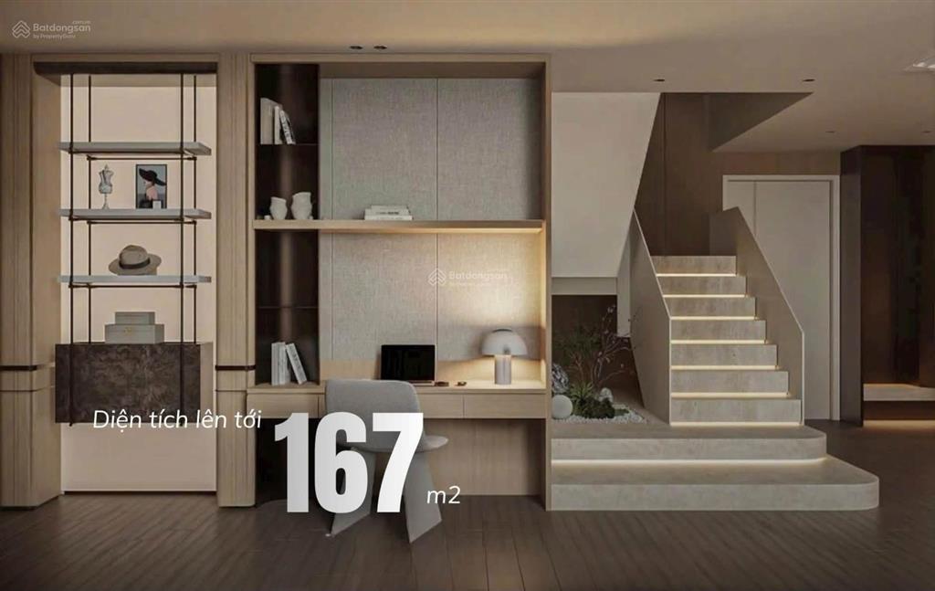 Cho thuê căn hộ duplex 167m2 mới 100% nhà cực đẹp vào ở ngay giá 65 triệu/tháng