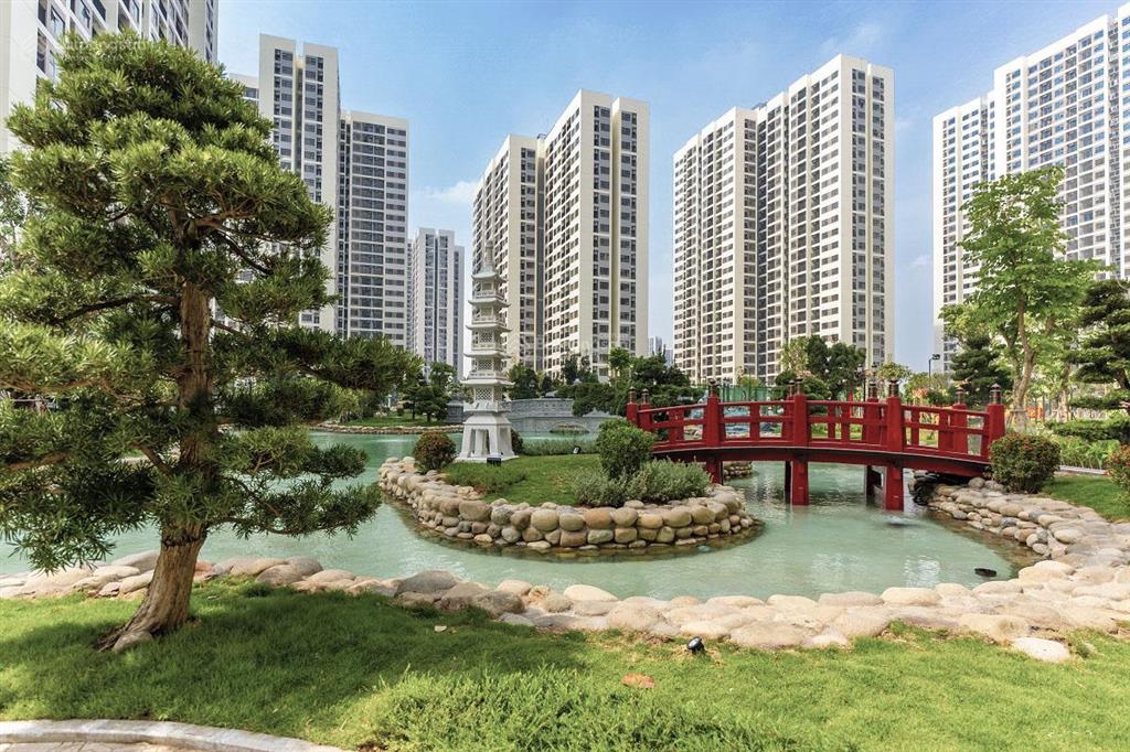 Ưu đãi tt nhanh 27%  bán căn hộ 2 phòng ngủ+ the origami, voucher nt 50tr  vinhomes grand park