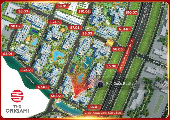 Giảm hơn 1.75 tỷ khi mua ch 2 phòng ngủ + the origami, vinhomes grand park  mua từ cđt