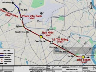 Đón đầu tuyến metro số 2  bán nhà mặt tiền 50m tới metro trường chinh, 5.3mx18m, chỉ 23 tỷ