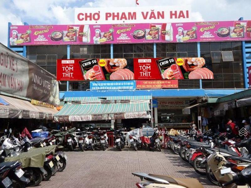 Nhà ngon! mặt tiền khu chợ phạm văn hai  ngang 8mx16m , 5 tầng , không lỗi phong thủy chỉ 31 tỷ