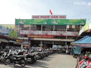 Nhà ngon! mặt tiền khu chợ phạm văn hai  ngang 8mx16m , 5 tầng , không lỗi phong thủy chỉ 31 tỷ