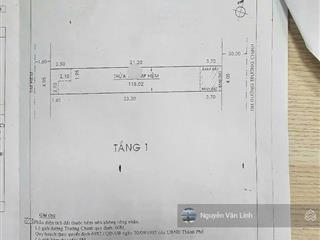Hot quá! bán nhà mặt tiền trường chinh  ngay metro số 2  4x25m 2 lầu, hđt 30tr, chỉ 16 tỷ tl