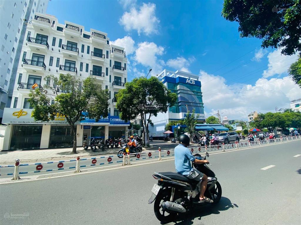 Siêu phẩm ! mặt tiền đường thống nhất q.tân phú , 8mx18,1m, hầm 7 tầng (830m2 sàn), giá bán 30.9 tỷ
