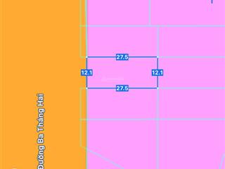 12x27=330m2, lô biệt thự đường 3/2 tp bà rịa, xây biệt thự thì tuyệt đẹp, anh chị xem nhé
giá11.5t