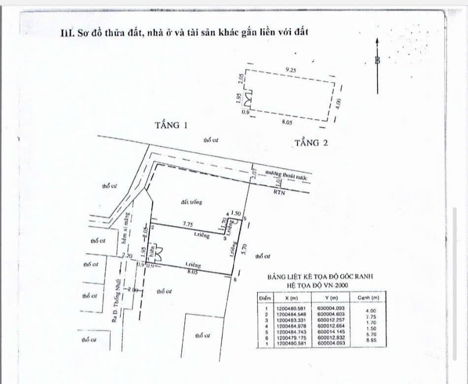 Bán nhà riêng tại 778/46/11a thống nhất, phường 15, quận gò vấp giá cực chất chỉ với 3,65 tỷ, 40m2