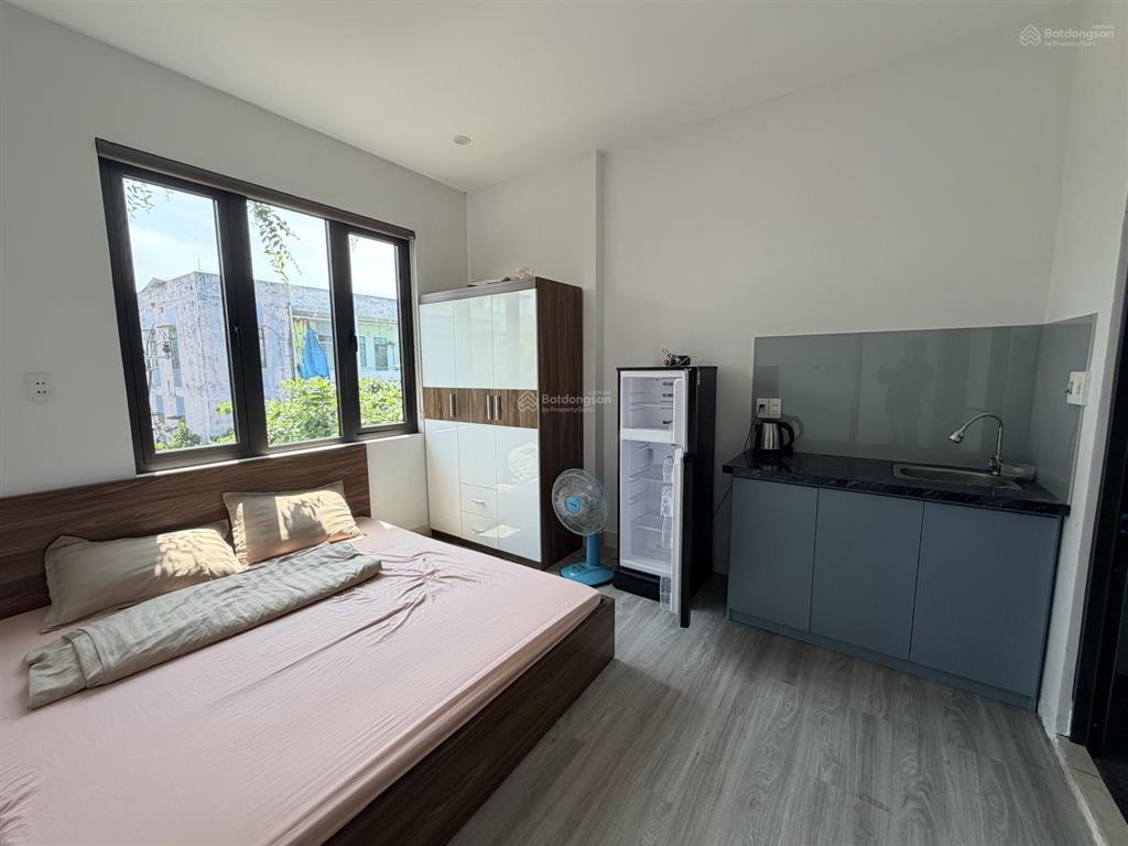 Bán toà căn hộ góc kẹp kiệt bên hông mt hoà cường  17 phòng  doanh thu ~80tr/ tháng