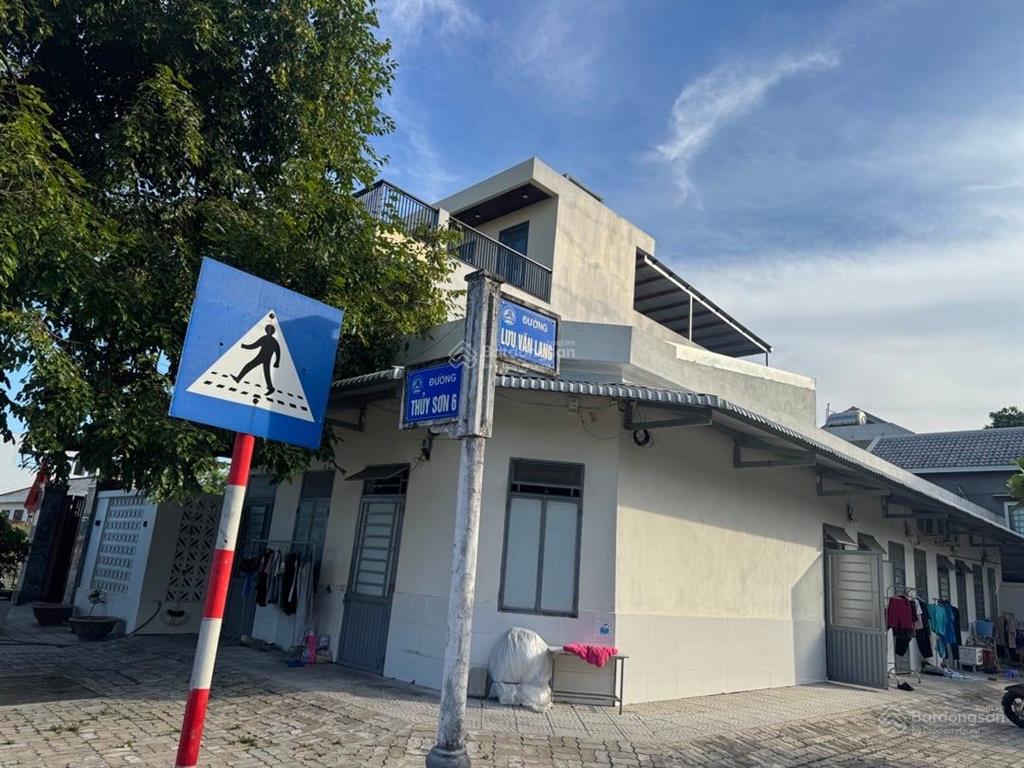 Bán lô góc 2 mt lưu văn lang  thuỷ sơn 6, 215m2, cách biển sơn thuỷ vài bước chân