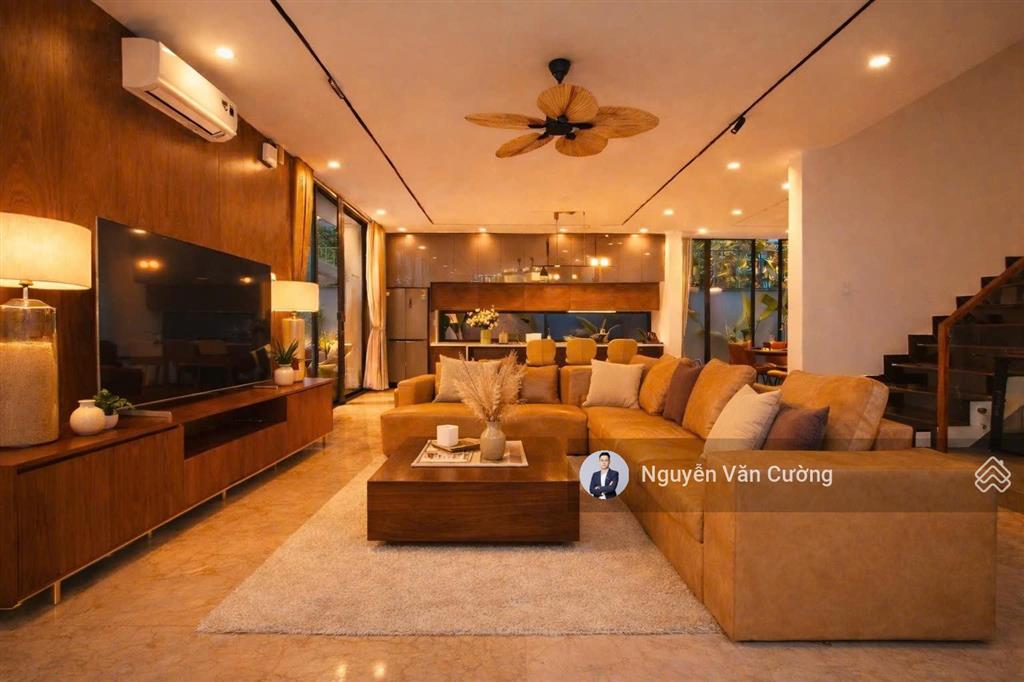 Siêu phẩm villa 3 tầng nam việt á sát sông  thiết kế sang, xịn, mịn