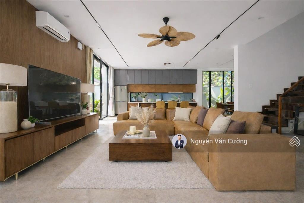 Siêu phẩm villa 3 tầng nam việt á sát sông  thiết kế sang, xịn, mịn