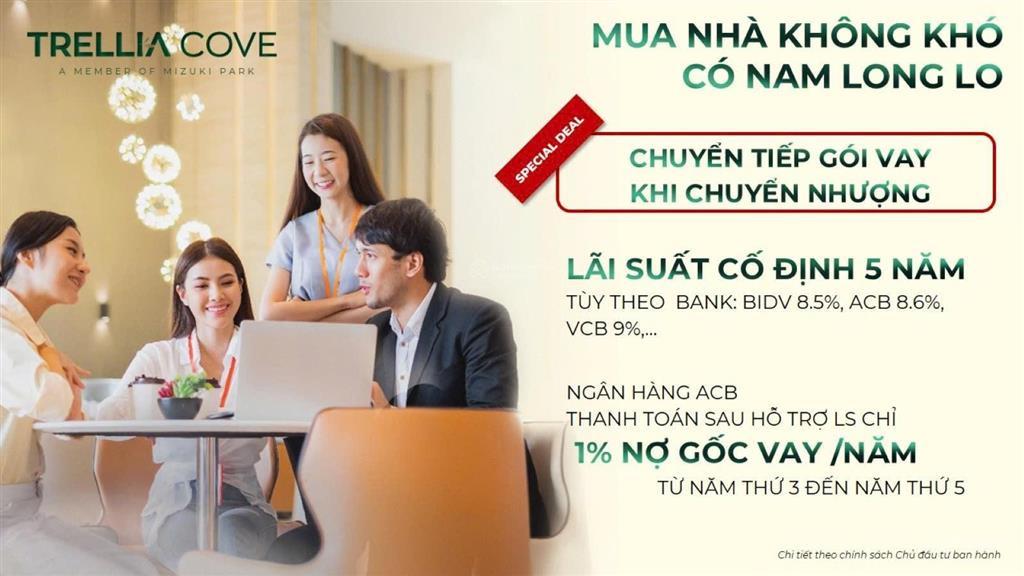 Mở bán phân khu cao tầng mizuki park  mua trực tiếp, thanh toán 20% cho đến khi nhận nhà
