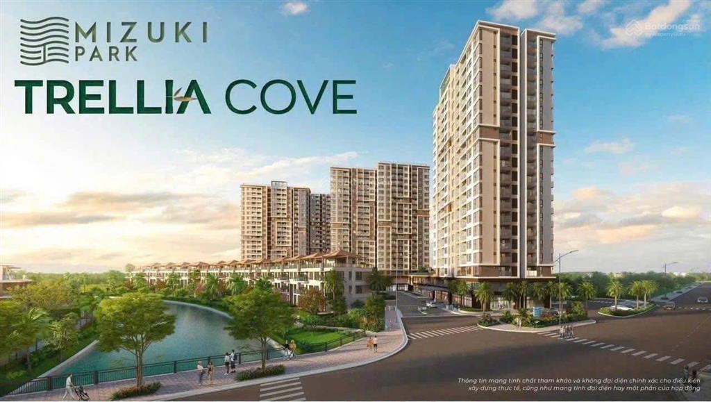Căn hộ trellia mizuki park mua trực tiếp chủ đầu tư nam long
