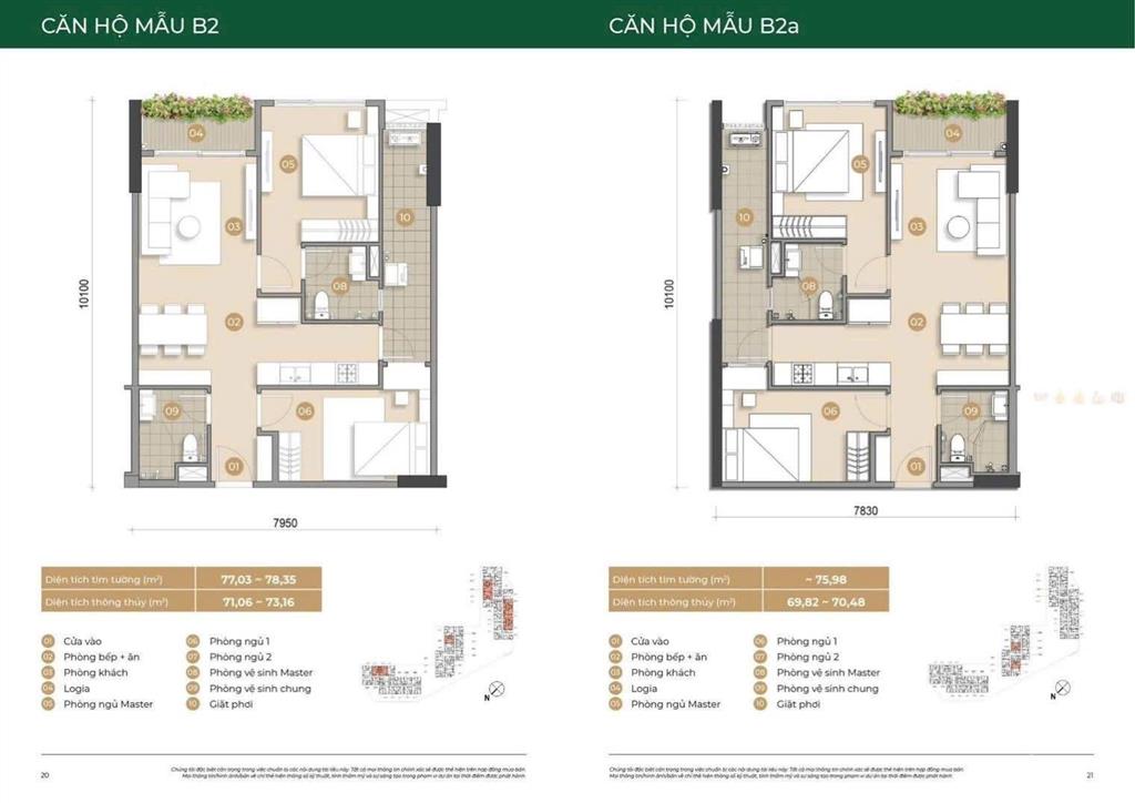Căn hộ trellia cove chiết khấu trực tiếp 12,5%, căn góc 2pn, 2wc