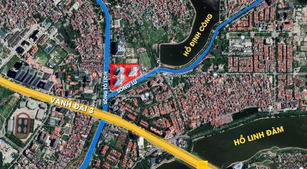 Bán cc x2 đại kim, 5.750 tỷ, 86,8m2, phong cách hiện đại, có 3 hầm để xe oto, giá tốt  siêu hot