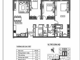 Bán căn hộ 133,3m2 hpc landmark 105 view hồ thiên văn học không gian sống trọn vẹn tại tố hữu
