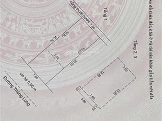 Bán nhà 3 tầng thăng long , hải châu