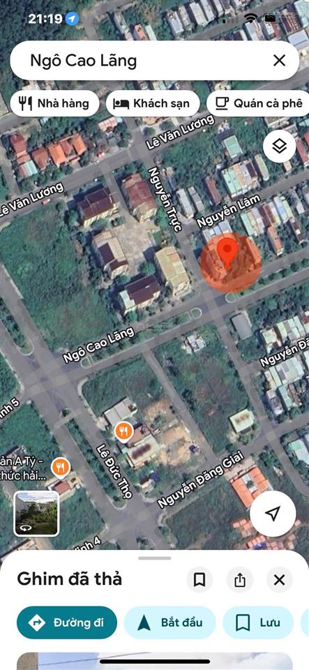 Cặp đất ngô cao lãng, sơn trà , đầu tuyến