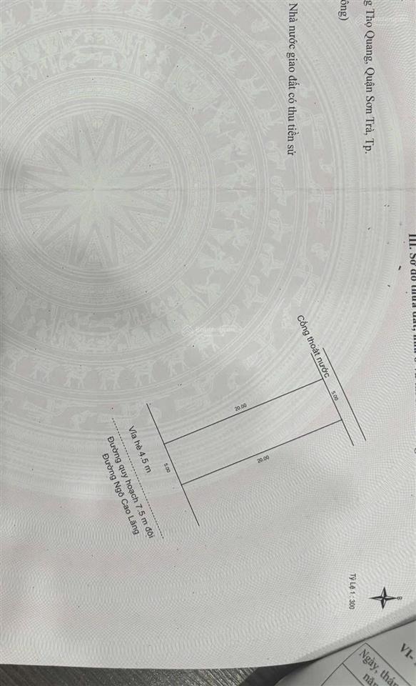 Cặp đất ngô cao lãng, sơn trà , đầu tuyến