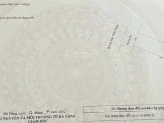 Bán đất trần nhân tông, dt 95m2, sơn trà