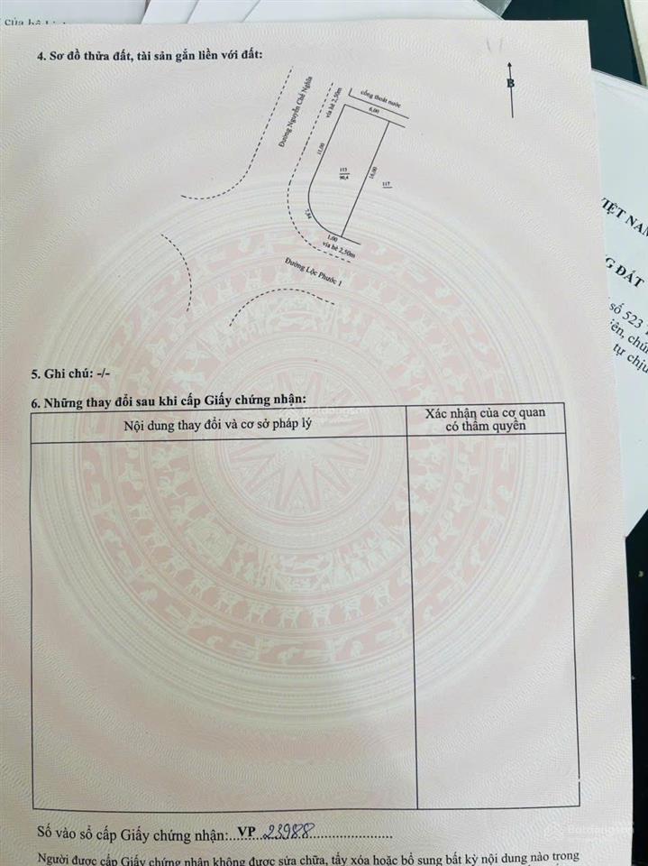 Bán nhà 2mt lộc phước 1 & nguyễn chế nghĩa, sơn trà. dt 91 m2