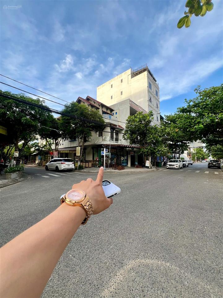 Bán góc 2mt morrison & an cư, sơn trà.dt 107m2