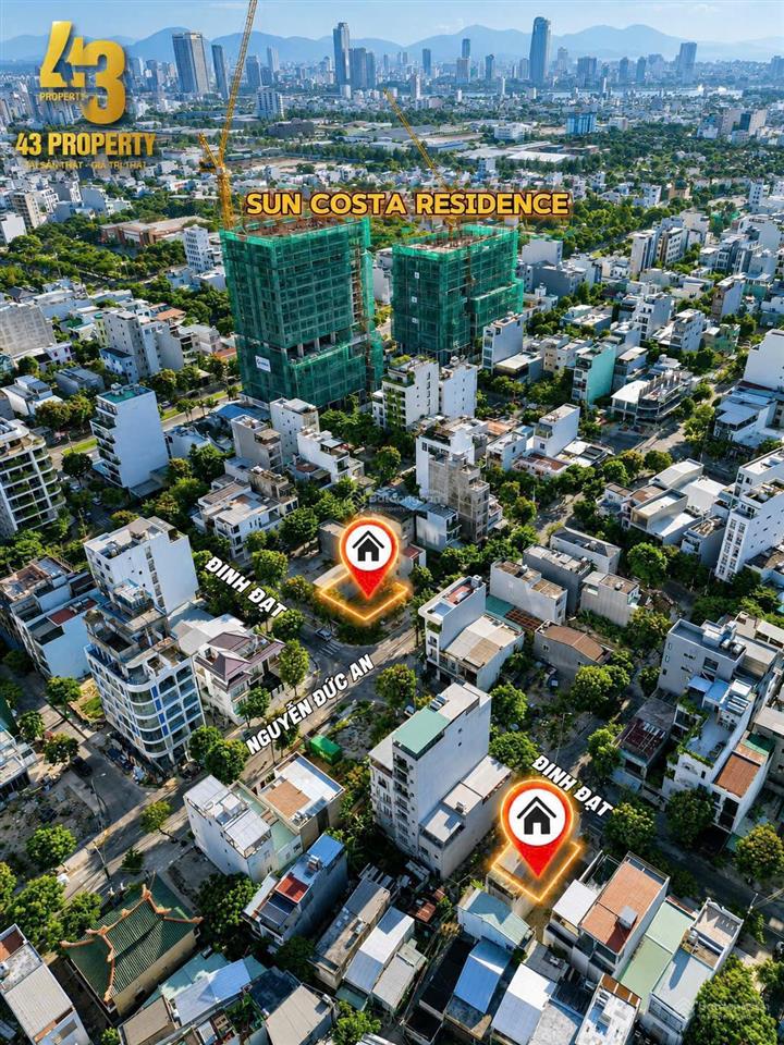 Bán lô đất đinh đạt, sơn trà, dt 91m² giá 16,2 tỷ