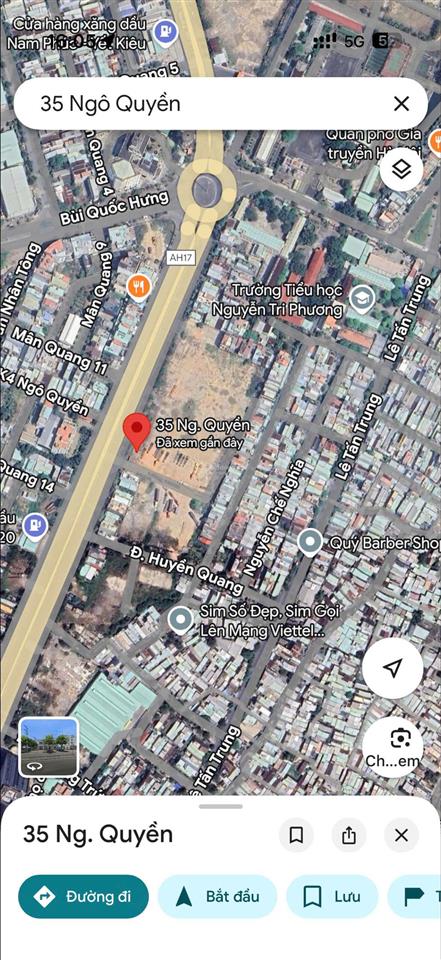 Bán lô đất đường nguyễn chế nghĩa, phường sơn trà