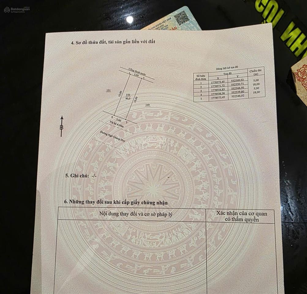 Bán đất ngô quang huy, sơn trà