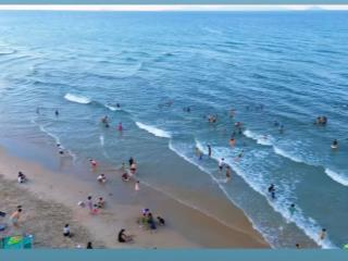 Bình minh bán đất đường xuống biển, 5.5 triệu / m2, 2400 m2 view biển, quảng nam thổ cư