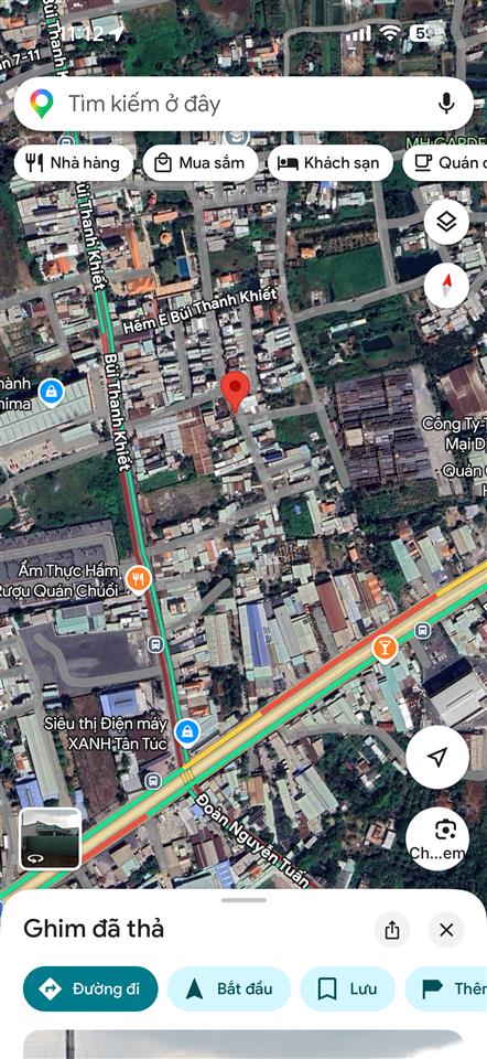 137m2 có 50m2 thổ cư đường xe tải