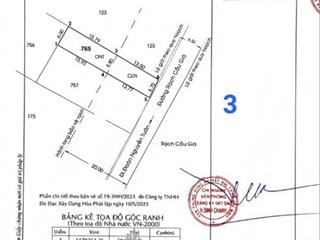 172m2 có 94m2 thổ cư, mt đường nhựa rạch cầu già xã tân quý tây bình chánh