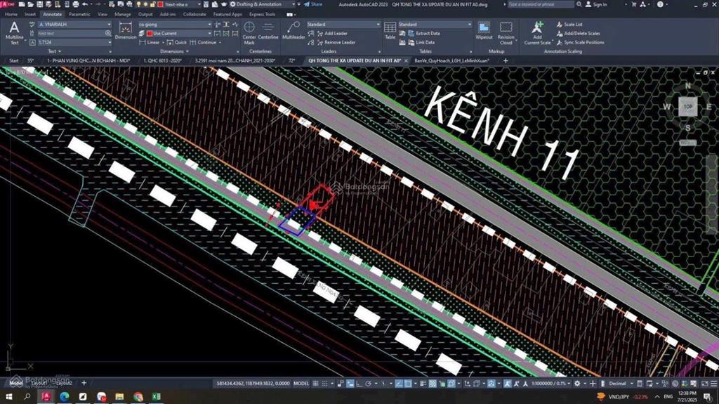 715m2 có 369m2 thổ cư đường xe tải xã lê minh xuân bình chánh