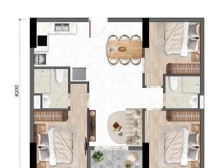 Bán Căn Hộ 3 Phòng Ngủ Mặt Tiền Quốc Lộ 13. DT: 75m2