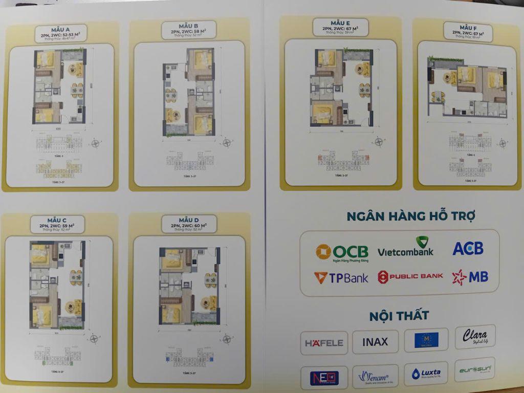 Căn Hộ Bcons Aria Ngay Làng Đại Học Quốc Gia. DT: 52m2 ( 2PN+ 2WC)