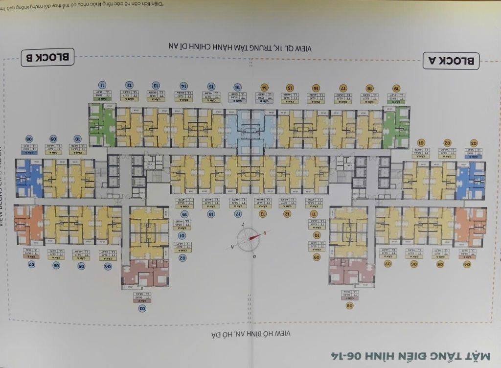 Căn Hộ Bcons Aria Ngay Làng Đại Học Quốc Gia. DT: 52m2 ( 2PN+ 2WC)