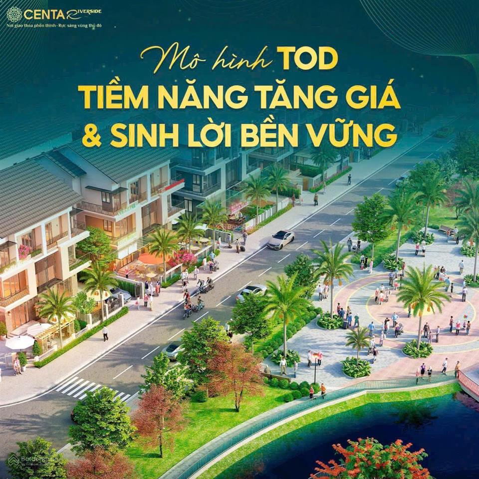 Bán căn sh4 centa riverside, shophouse 120m2 vsip từ sơn, bắc ninh. chỉ 7,95 tỷ
