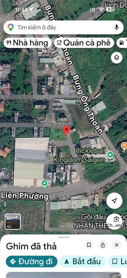 Lô đất siêu hiếm 1 xẹt liên phường đường thông 8m, khu vực xây dựng được 5 tầng, cách global 1km