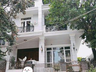 Siêu phẩm! biệt thự kế công viên cao đức lân, 160m2 ngang 10m (hầm + 3 lầu), vị trí đắc địa hiếm có
