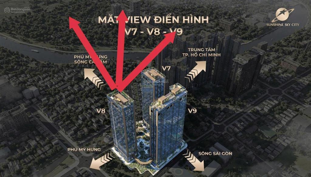 Bán căn hộ chung cư sunshine sky city phân khu thịnh vượng v8