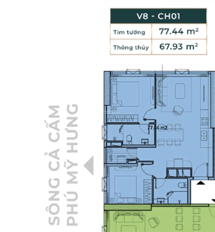 Bán căn hộ chung cư sunshine sky city phân khu thịnh vượng v8