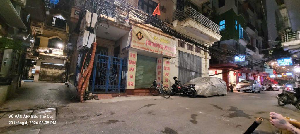 Bán nhà Pháo Đài Láng- Đống Đa. Lô góc, Ô tô tránh đỗ, Xây toà nhà kinh doanh đa dạng.130m², mt 6.5m, hơn 30 tỷ