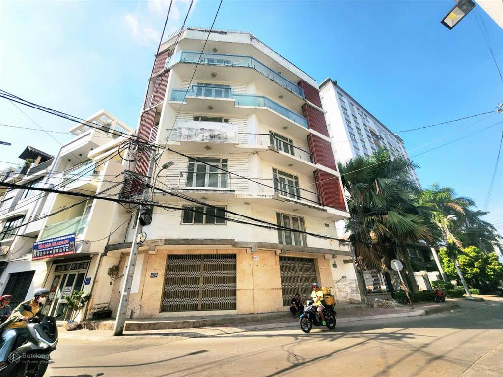 Siêu phẩm căn góc hxh 5m thông ngô quyền. dt 6,4m x 14m. 4 tầng kiên cố. giá rẻ