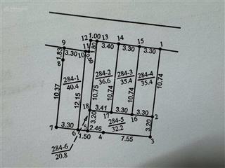Bán đất 40  60m2 tại vân côn, an khánh
