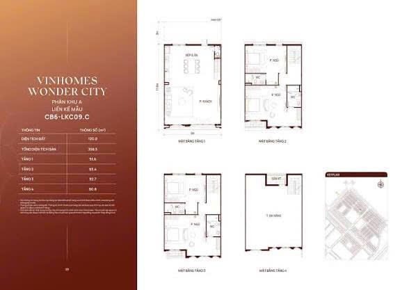 Vinhomes wonder city | liền kề 96m² chỉ 15 tỷ | ck đến 14,9% + voucher vin