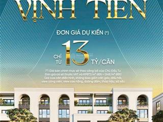Nhà liền kề từ 10.1 tỷ, biệt thự 18 tỷ đợt 1 dự án vinhomes green paradise