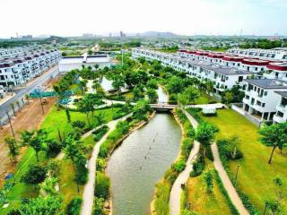 13,9 tỷ biệt thự song lập hướng đông nam, đối diện bt đơn lập, đã có sổ, cạnh căn gốc.