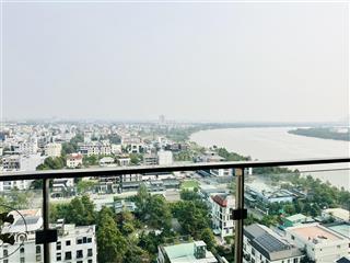 Căn góc 2pn, 2wc, 81m2, one verandah quận 2. tầng 16, view sông sài gòn vĩnh viễn. giá 8,55 tỷ