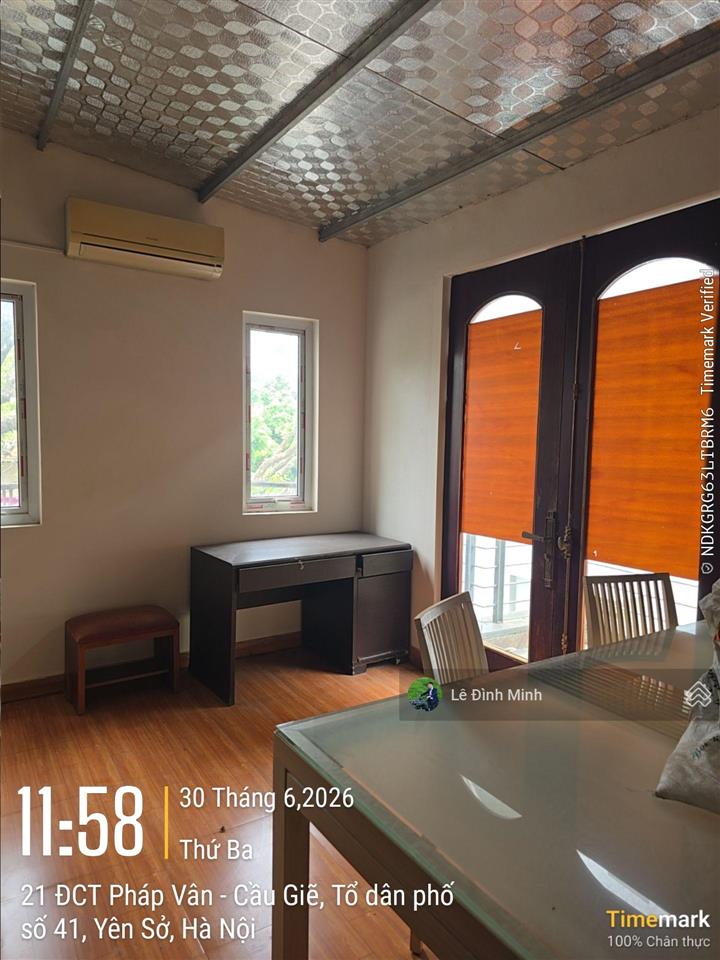 Cho thuê biệt thự tại pháp vân. diện tích 350m2, mặt tiền 13m, thiết kế 3.5 tầng. nội thất đẹp